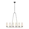 Candelabro minimalista retro estilo americano de cobre para comedor, sala de estar y escalera de villa