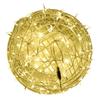 Bola de luz LED de ratán de colores para colgar en el árbol, luminosa, resistente a la lluvia, para exteriores, paisaje, gran cadena de luces, decoración navideña