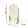 Amazon Tiktok Xiyin Caja de Almacenamiento de Aretes de Madera Soporte Tablero Colgante Estante para Joyería Aretes Collar Soporte para Joyería
