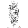 En Stock Venta al por Mayor Pequeños Adhesivos para Tatuajes de Brazo Completo Impermeables Florales para Brazo Cruzados Temu Amazon Tatuajes