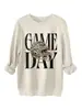 Amazon eBay site independente moda e único capacete feminino dia de jogo moletom quente espesso comércio exterior transfronteiriço