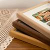 Conjunto Criativo de Porta-Retratos Combinados 234 Peças Casal Vazado Porta-Retrato 6 Polegadas Porta-Fotos de Madeira Personalizado Álbum Porta-Retratos de Três ou Quatro Peças