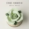 Fragancia Rocío de Luna Portavelas de Cerámica de Flores Hecho a Mano Quemador de Incienso Decoración de Escritorio para el Hogar Artesanía