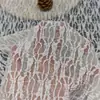 Tecido de Renda Jacquard com Malha Bolha de Nylon, Tecido de Malha Elástica Vazada de Alta Qualidade para Vestidos Femininos e Roupas de Base