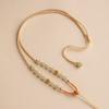 Colgante de Jade Hetian Cordón Hebilla Segura No importa Marca Plato de los Ocho Tesoros Colgante de Jade de Buda Colgante de Jade Collar de Jade Cuerda Niños