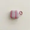 Capa Protetora Colorida Listrada para Fone de Ouvido, Capa Protetora para Airpods 4, Terceira Geração, Segunda Geração Pro2, Capa Macia Totalmente Inclusiva, Transfronteiriça