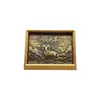 Oveja Líder Oro Puro 999 Estilo Chino Ornamento de Reproducción de Bronce, Regalo Conmemorativo de Negocios para Eventos de Apertura de Tiendas de Empresas