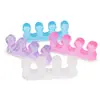 Separador de Dedos Pulgar Valgo Soporte Separador de Dedos Superposición de Dedos Dispositivo de Tres Agujeros Separador de Pulgar Valgo Ortopédico