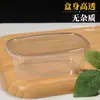 Caja rectangular de blíster para Tiramisú Caja de empaque de agua azucarada desechable Caja de empaque para rollo de pastel Mousse Plástico Transparente