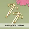 Colgante de Hada con Resorte Dorado Verdadero 18k Galvanizado para Pendientes y Collares de Primavera y Verano Accesorios Semiacabados