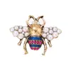 Moda Europeia e Americana Exquisita Transfronteiriça Versátil Estilo Pastoral Design Criativo Broche de Inseto Simples Nicho Acessório Feminino