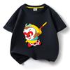 Ropa Sun Wukong Camiseta de manga corta para niño Ropa de algodón para niño Ropa de verano bonita Camiseta de verano Tops para niño