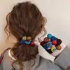 Goma para el cabello sin costuras, que no daña el cabello, para mujeres, estilo coreano, de alta gama, alta elasticidad, goma duradera