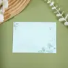 En stock Color Sólido 120g Sobre de Arte Serie Flor de Ensueño Azul Papel de Carta Pequeño Fresco Sobre de Arte Importado Venta al por Mayor