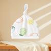 Chapéu de Bebê Verão Fino Chapéu Fetal Masculino para Bebê Chapéu de Sol para Recém-nascido Algodão Puro à Prova de Vento Protetor de Cabeça Protetor de Porta Halógeno para Mulheres