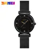 Reloj Skmei de Moda para Mujer Incrustado con Diamantes, Reloj para Mujer, Reloj de Pareja, Reloj para Estudiante, Reloj de Cuarzo para Mujer, Lujo Ligero