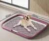 Tapete para Perros Extra Grande con Valla Alta, Antisalpicaduras, Soportes Incluidos para Perros Pequeños, Medianos y Grandes