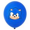 Amazon nuevo estilo Sonic Hedgehog Sonic niño traje de fiesta de cumpleaños Sonic globo de aluminio