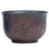 Taza de Té Taza Maestra Cerámica Morada Jianzhan Personal Especial de Gama Alta para Hombres y Mujeres Taza de Té Gongfu Pequeña Vintage Individual