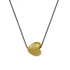 Collar Minimalista con Colgante de Corazón Estilo Coreano para Mujer, Diseño Único, Cadena Larga para Suéter, Accesorio Versátil de Moda
