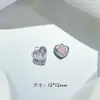 Colgante de aleación Luna Mariposa Corazón Adornos Plateados Doble Colgante Metal DIY Accesorios para Joyería Pulsera Hecha a Mano Material para Collar