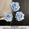 3 Rosas de Copo de Nieve Artificiales para Decoración de Bodas, Montaje de Fiestas y Arreglos Florales, Venta al por Mayor desde el Fabricante