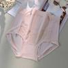 Primavera e Verão Seda Gelo Roupa Íntima para Gestantes Cintura Alta Respirável Renda de Alta Qualidade Antibacteriana Final da Gravidez Shorts Maternos Tamanho Plus