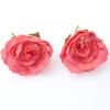 Flores Artificiais de Rosa para Decoração de Interiores de Sala de Estar, Flores Falsas Realistas de Alta Qualidade para Uso em Casamento, Materiais Florais para Chapéu