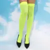 Venta al por mayor de fábrica, color fluorescente, color caramelo, medias, pantimedias, tela, cómodas, multicolor opcional, primera generación de pelo
