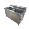 Lavabo Acero Inoxidable 304 Fregadero Doble Posición Lavabo Acero Inoxidable Simple Quirófano Lavabo de Purificación Xinhu