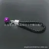 Chaveiro de Corda de Couro com Sino, Direto do Fabricante, Design de Nicho, Versátil, Estilo Ins, Adequado para Uso Pessoal ou como Presente