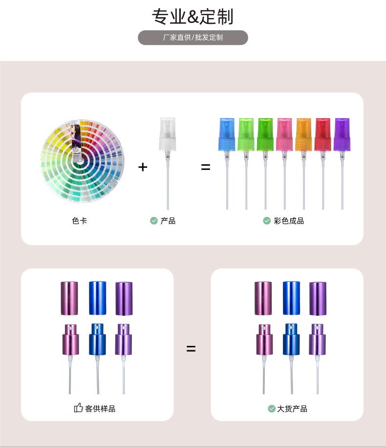 化妆品喷头