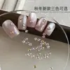 Accesorios de Diamante para Arte de Uñas 5A de Circonia, Diamantes Coloridos Super Brillantes de 3 mm con Forma de Estrella de Cinco Puntas y Base Plana, Decoraciones de Diamantes Sueltos de Estrella Mini Modernos