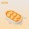 Molde para cubitos de hielo de silicona de grado alimenticio, caja para cubitos de hielo, bandeja para hielo, almacenamiento de hielo doméstico, hielera con tapa, artefacto para cubitos de hielo congelados caseros