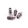 Tornillo prisionero de alta resistencia 12.9 con cabeza hexagonal cóncava Acero inoxidable 304 Din916 Tornillo negro sin cabeza
