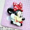 Accesorios de Resina Nini Lindos de Dibujos Animados Grandes Pegamento Cremoso DIY Cuerda para Pasador de Pelo Agujero para Colgante de Funda de Teléfono Flor para Zapatos