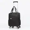 Bolsa con Carrito de Ruedas Universal Ligera, Maleta de Mano para Viaje, Carrito Desmontable, Mochila Plegable para Distancias Cortas, Mochila para Equipaje de Estudiante