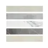 Mat Silencioso 5+1mm SPC Pedra Cristal Espaço Comercial Painel Quadrado Padrão Pedra Cinza Cimento Resistente ao Desgaste PVC Encaixável Pedra Plástico Piso