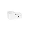 Grande capacidade porta-caneta caixa de armazenamento gaveta desktop office pen box multi-funcional integrado rack armazenamento estante armazenamento