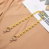 Nueva cadena acrílica para bolso de mujer, cadena para correa de hombro, accesorio para ropa, accesorio de correa de resina personalizado para bolso, cadena de moda