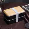 Lonchera Térmica Se Puede Poner en el Horno de Microondas, Trabajador de Oficina, Estudiante, Lonchera Casera, Vajilla, Cuchara, Recipiente para Verduras, Grado Alimenticio