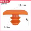 Fabricante de Hebei Ofrece Clips de Fijación de Molduras de Sellado Automotriz de Bajo Precio en Stock, Tiras de Sellado de Plástico de Nylon y Clips de Remache