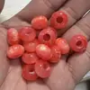 Directamente del fabricante: Cuentas de Ábaco de Resina Coloridas Chapadas en Oro con Agujero Grande para Pulseras DIY, Ropa, Bolsos, Accesorios y Venta al por Mayor