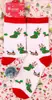 Calcetines Navideños Amazon Talla 37-43 Calcetines Navideños para Hombre Papá Noel Reno Muñeco de Nieve Calcetines de Media Pantorrilla para Mujer 2026