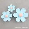 Accesorios de Resina Margarita Pequeña Girasol Funda de Teléfono DIY Materiales para Niños Pegamento Crema Accesorios para el Cabello Flores Hechas a Mano