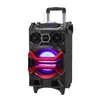 Novo Áudio Bluetooth de Alta Potência 30W Subwoofer Pesado Ipx7 À Prova D'água Portátil Áudio Externo Profissional Rgb