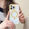 Funda de teléfono magnética de doble cara esmerilada para Apple 16PROMAX anticaída 14 tacto piel 15/11 tacto avanzado 12PRO