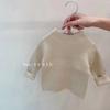 [en stock Ropa de Otoño e Invierno para Niños y Niñas Suéter de Punto de Cuello Medio Alto Bebé Otoño Nuevo Suéter de Punto Estilo Occidental