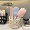 Nueva taza de almacenamiento para cepillo de dientes y pasta de dientes estilo ins de alta apariencia para baño, decoración simple para el hogar, almacenamiento de escritorio para cosméticos