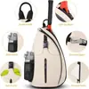 Amazon 2025 Nueva Bolsa de Bádminton Deportes al Aire Libre Entrenamiento Bolso de Tenis de un Solo Hombro Mochila de Pickleball Bolso Cruzado